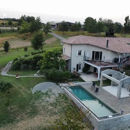 Entier De Charme, équestre Gers Appartement Flamarens